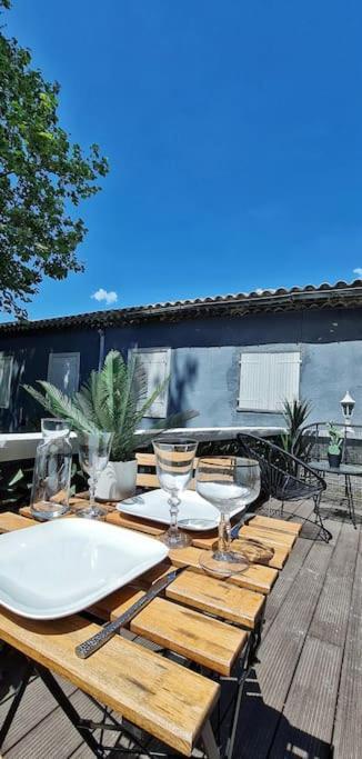 Apartament #New#Terrasse Sud Ouest#Pied De La Cite #1 Carcassonne Zewnętrze zdjęcie